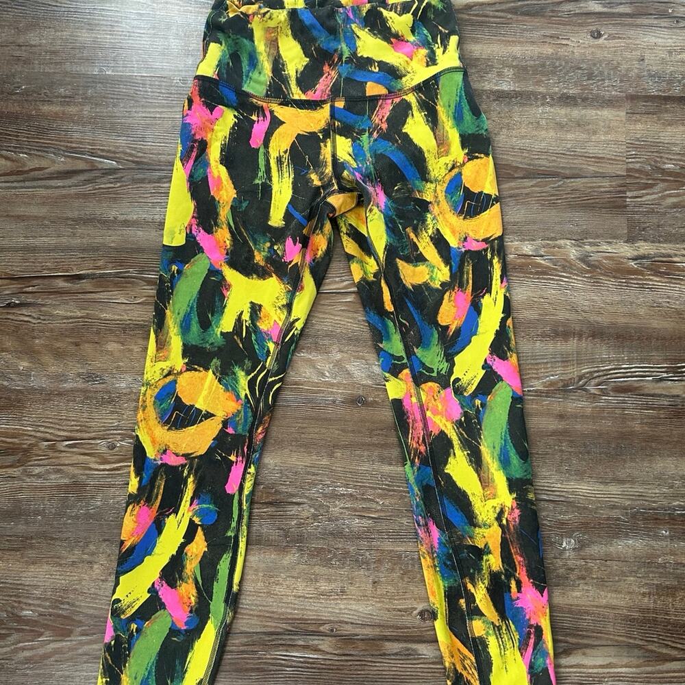 Lululemon Wunder Train HR Tight 25" UNBM Multicolor Women's Size 6